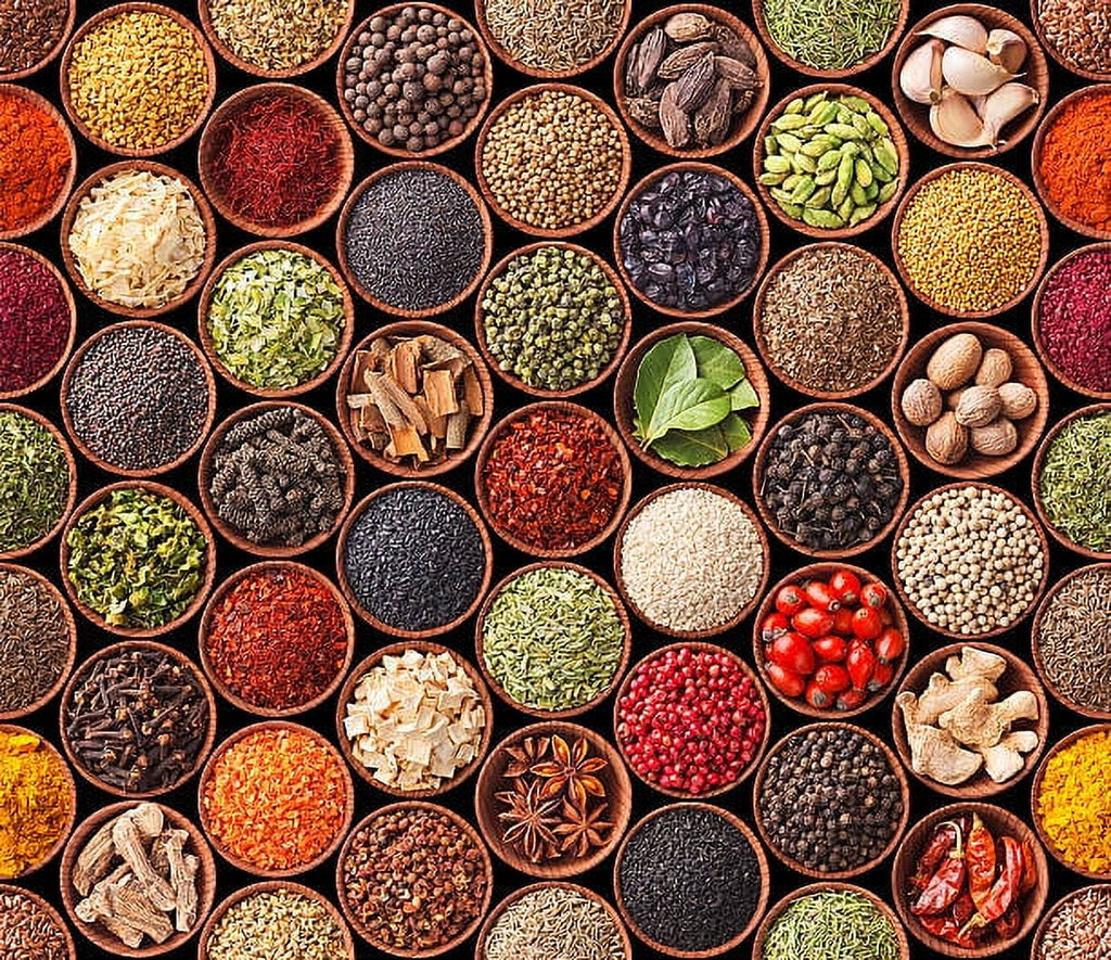 Ultimate Pantry SEASONING, HERB, SPICE and SEASONED SALT Set | 40 Count | Premium | Everything Your Spice Rack Needs | Hand Crafted by June Moon Spice Company