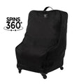 Childress Spinner Wheelie Deluxe Padded Car Seat Travel Bag and Carrier, Black. J.L