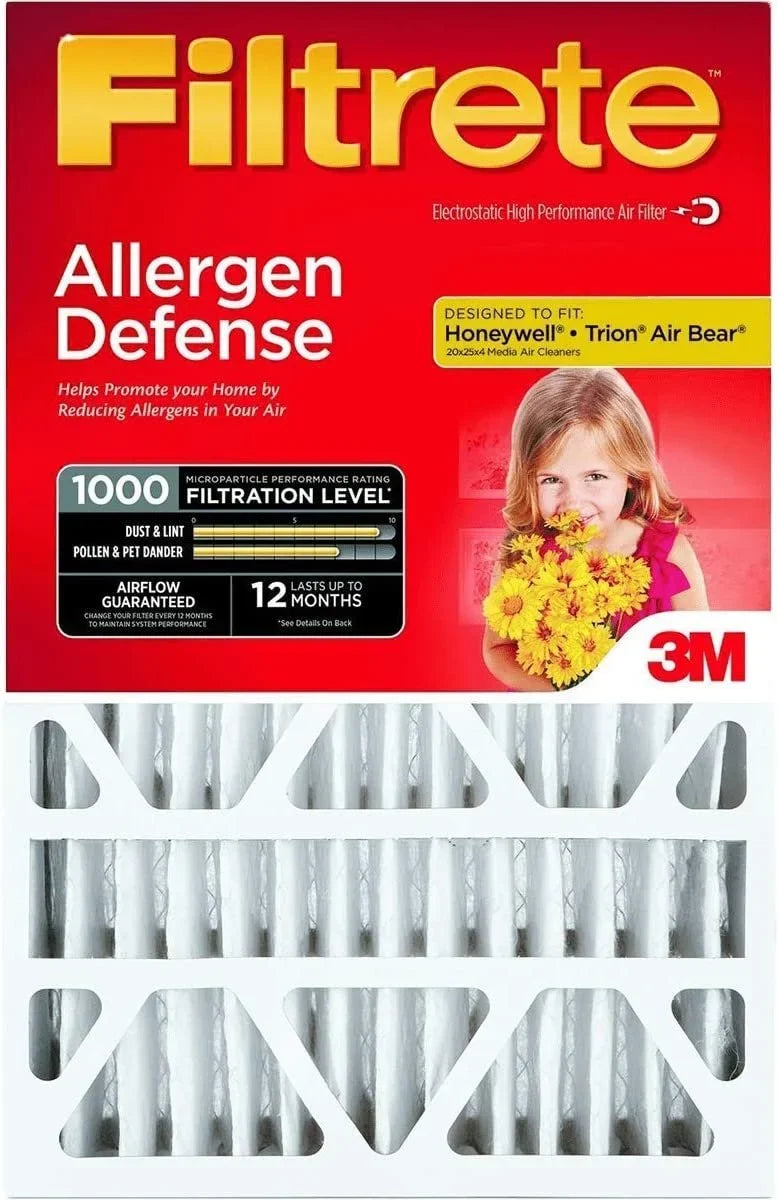 3M COMPANY NADP01-4IN-4 Ultra Allergen Filter, 1 Count Pack of 1