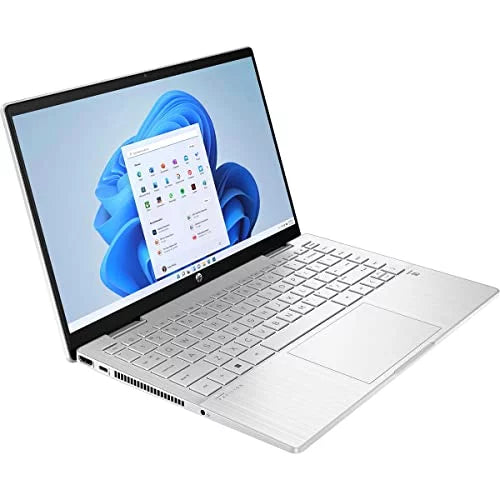 2022 Newest Pavilion x360 2-in-1 Laptop, 12th gen  10-Core i5-1235U, 14" FHD Touchscreen, 8GB DDR4 RAM, 2TB PCIe SSD, Backlit KB, Fingerprint Reader, Windows 11, broag 64GB Flash Stylus