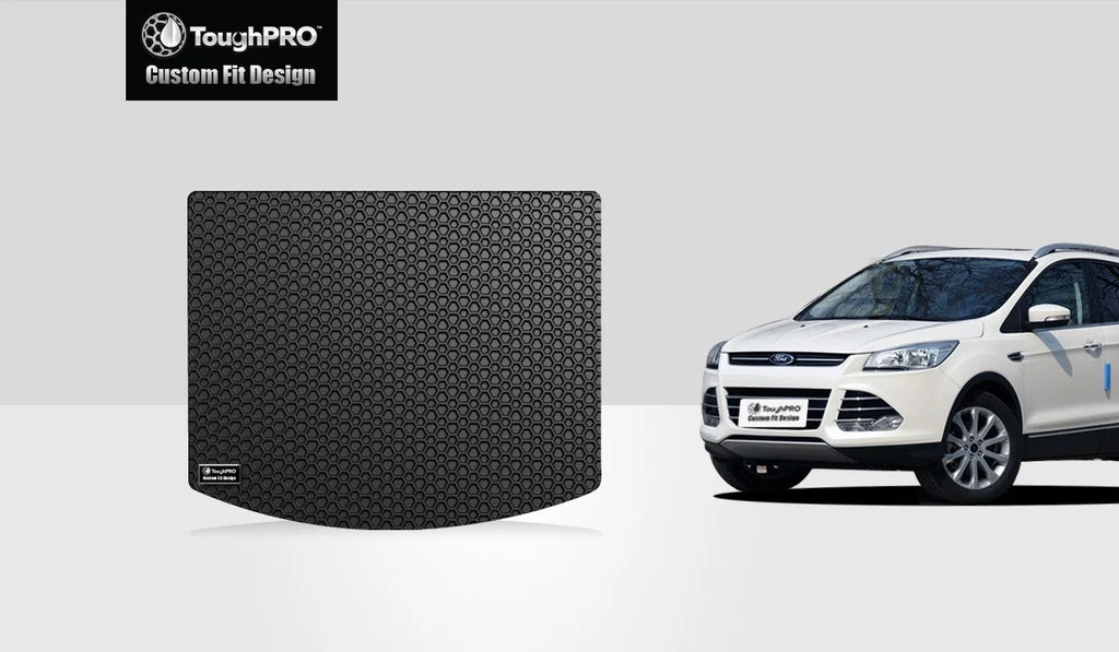 ToughPRO - Cargo Mat appropriate with  Escape - All elements Heavy Duty (Made in USA) - Black Rubber - 2017