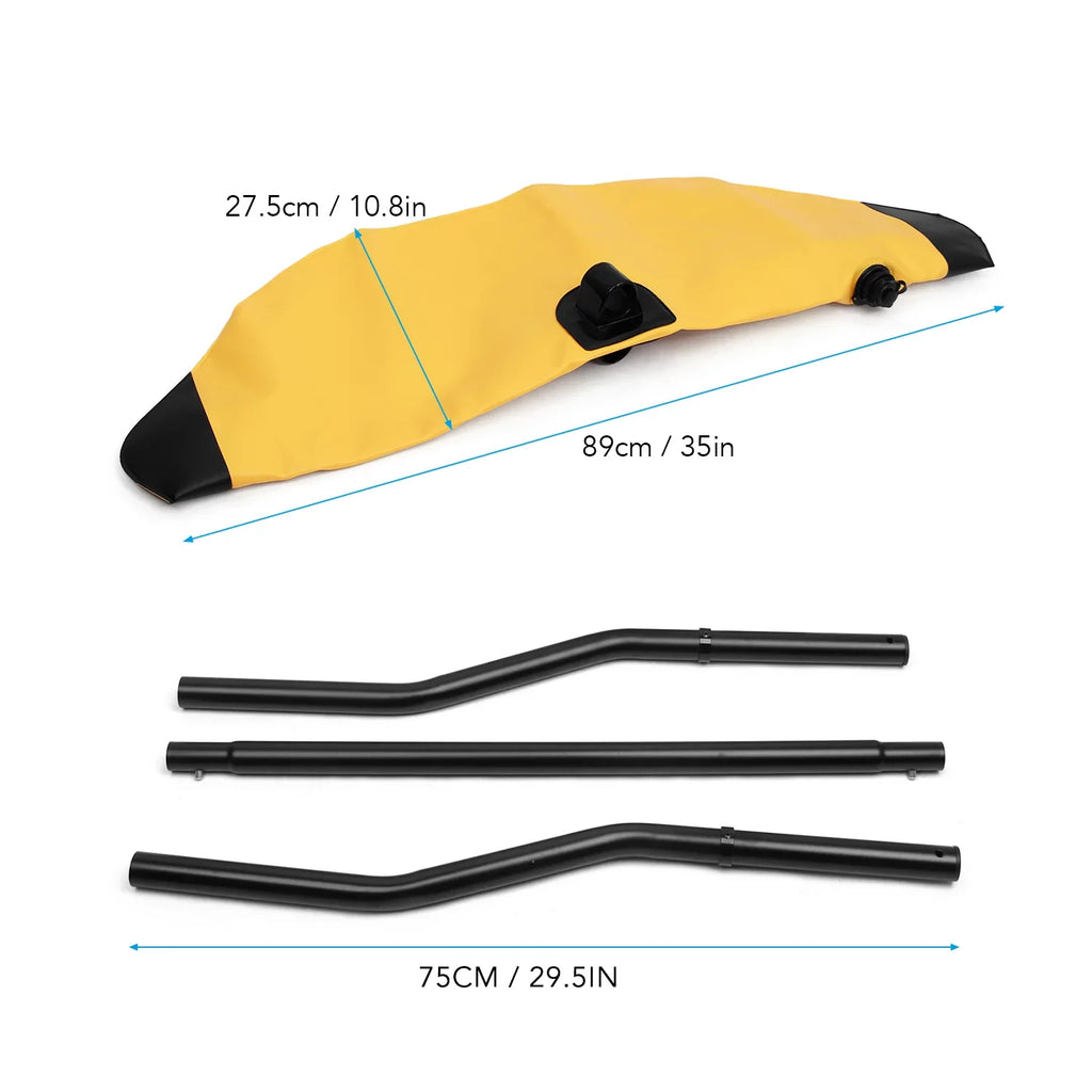 GoolRC Kayak PVC Inflatable Outrigger Float, Sidekick Arms Rod, Fishing Standing Float Stabilizer System Kit, Kayak Float for Ultimate Stability and Support, Perfect for Fishing Expeditions