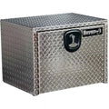 Aluminum Underbody Tuck Box, Silver - 14 x 12 x 30 in.