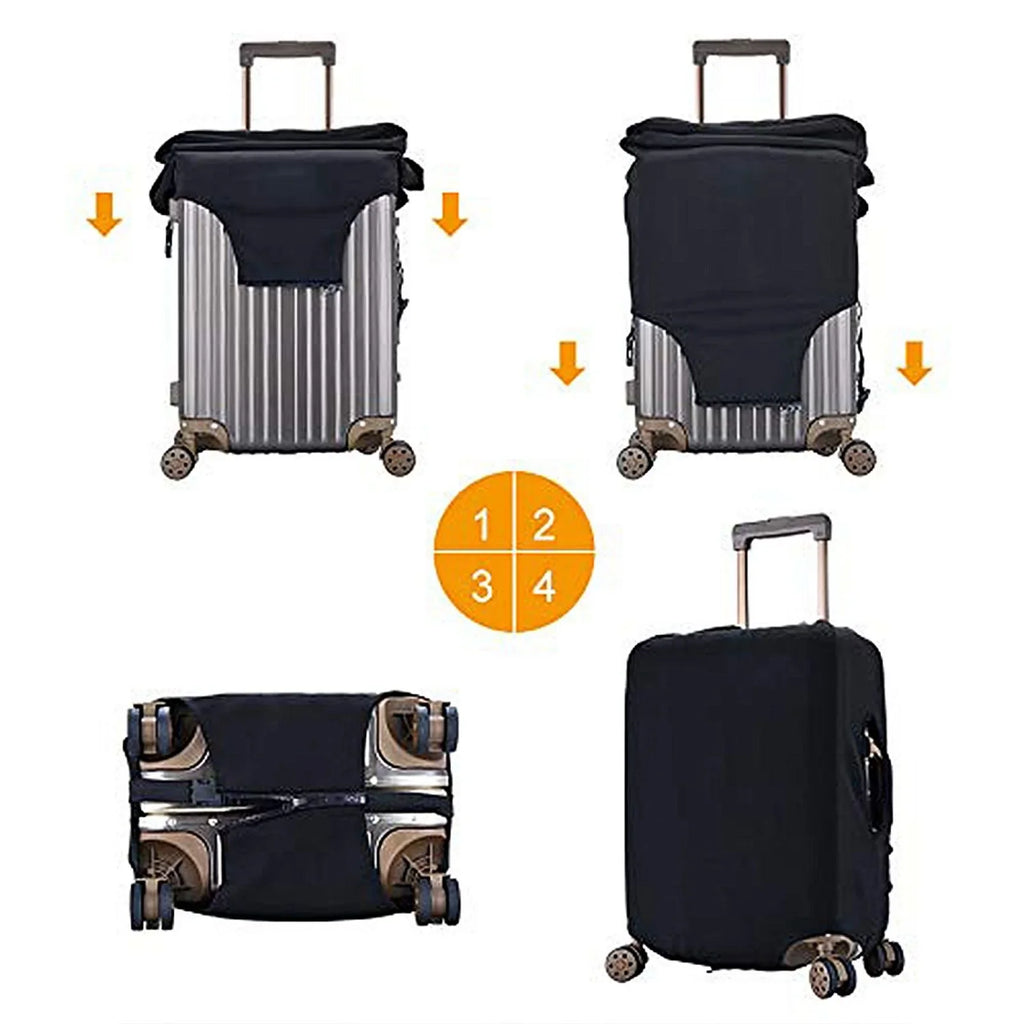 Kll Dancing African Womans Luggage protector Suitcase protector Suitcase Protector-