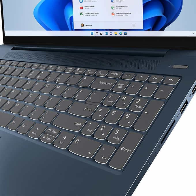 2022  IdeaPad 5i 15.6" FHD IPS Touchscreen Laptop  Quad-Core i7-1165G7 12GB DDR4 512GB M.2 NVMe SSD Iris Xe Graphics HDMI WiFi AX BT USB-C Fingerprint Backlit Blue Windows 11 Pro w/ RE USB