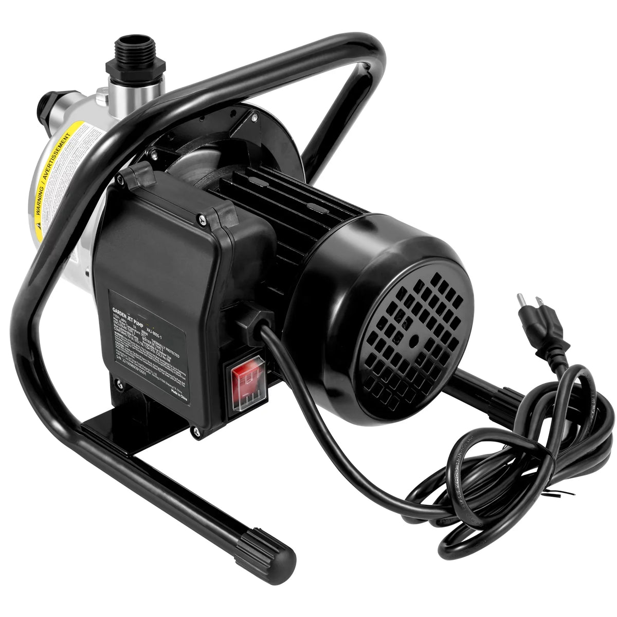 BENTISMShallowWell Pump, 1.5  115V, 1200 GPH 164 ft Height, 87 psi Max Pressure, Portable Stainless Steel Sprinkler Booster Jet Pumps for Garden Lawn Irrigation system, Lake Fountain, WaterTransfer