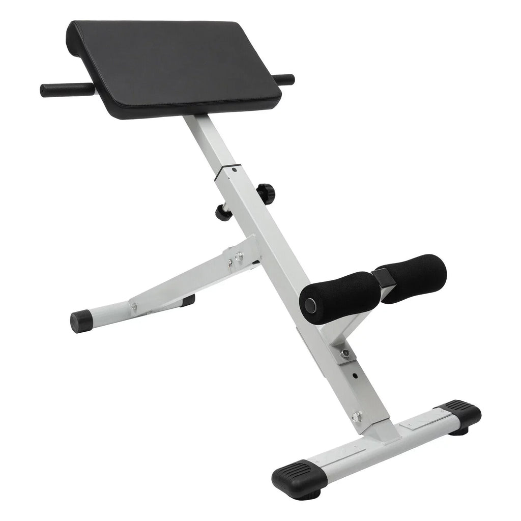 ZhdnBhnos Roman Chair Folding Hyperextension Bench 5 Levels Adjustable Roman Chair Back Exercise Strength Tighten Abdominal 330 lbs