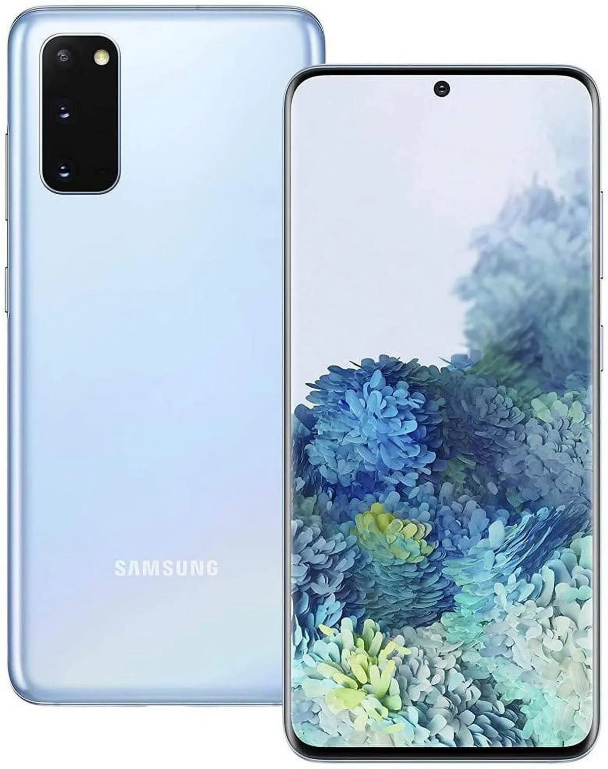 Restored  Galaxy S20 5G 128GB Cloud Blue (GSM Unlocked) Cellphone Excellent (Refurbished)