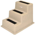Taylor Made vessel Dock Step 44300 | Triple Tread Sandstone Polyethylene