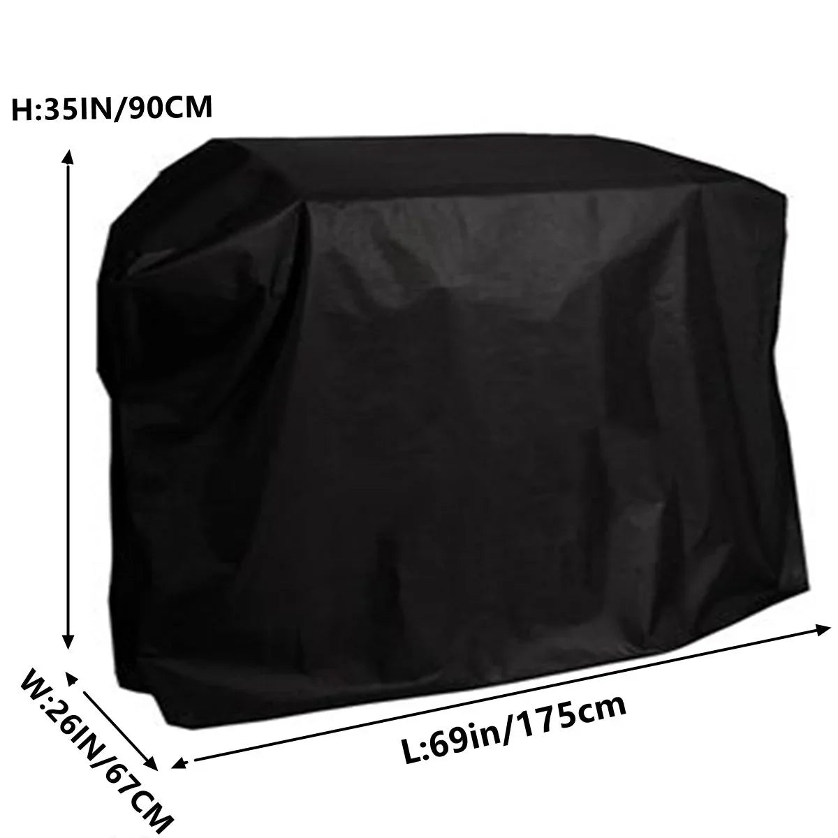 Heavy Duty 600D Polyester shield Fits 5482 Blackstone 36 inches Griddle Cooking Station with Hood,Also for Blackstone 28 inch XL,Outdoor Flat Top Gas Grill wrap with Straps
