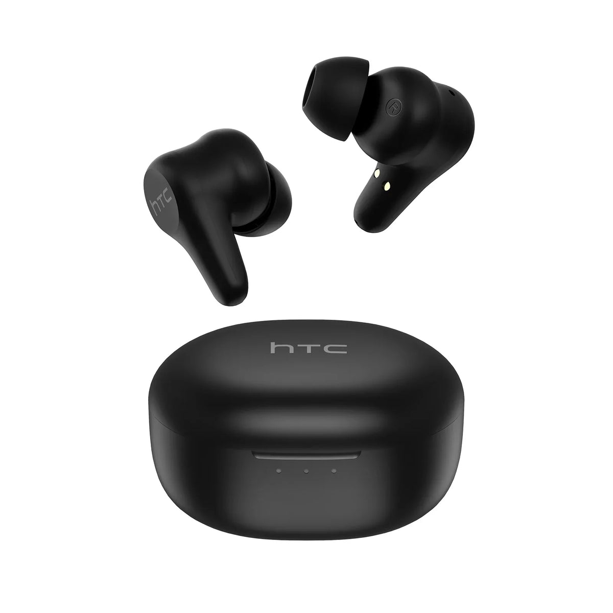 HTC True Wireless Earbuds Plus - Active Noise Cancellation IPX5 aqua impervious Bluetooth 5.0 Headphones with ENC, 24-Hour Playtime, Stereo in-Ear Touch Control Wireless Earphones
