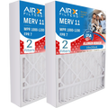 19x20x4 Air Filter MERV 11 Comparable to MPR 1000, MPR 1200 & FPR 7 appropriate with Bryant Carrier FNCCAB0021 FILXXFNC-0021 USA Made 19x20x4 Furnace Filter 2 Pack by AIRX FILTERS WICKED CLEAN AIR.