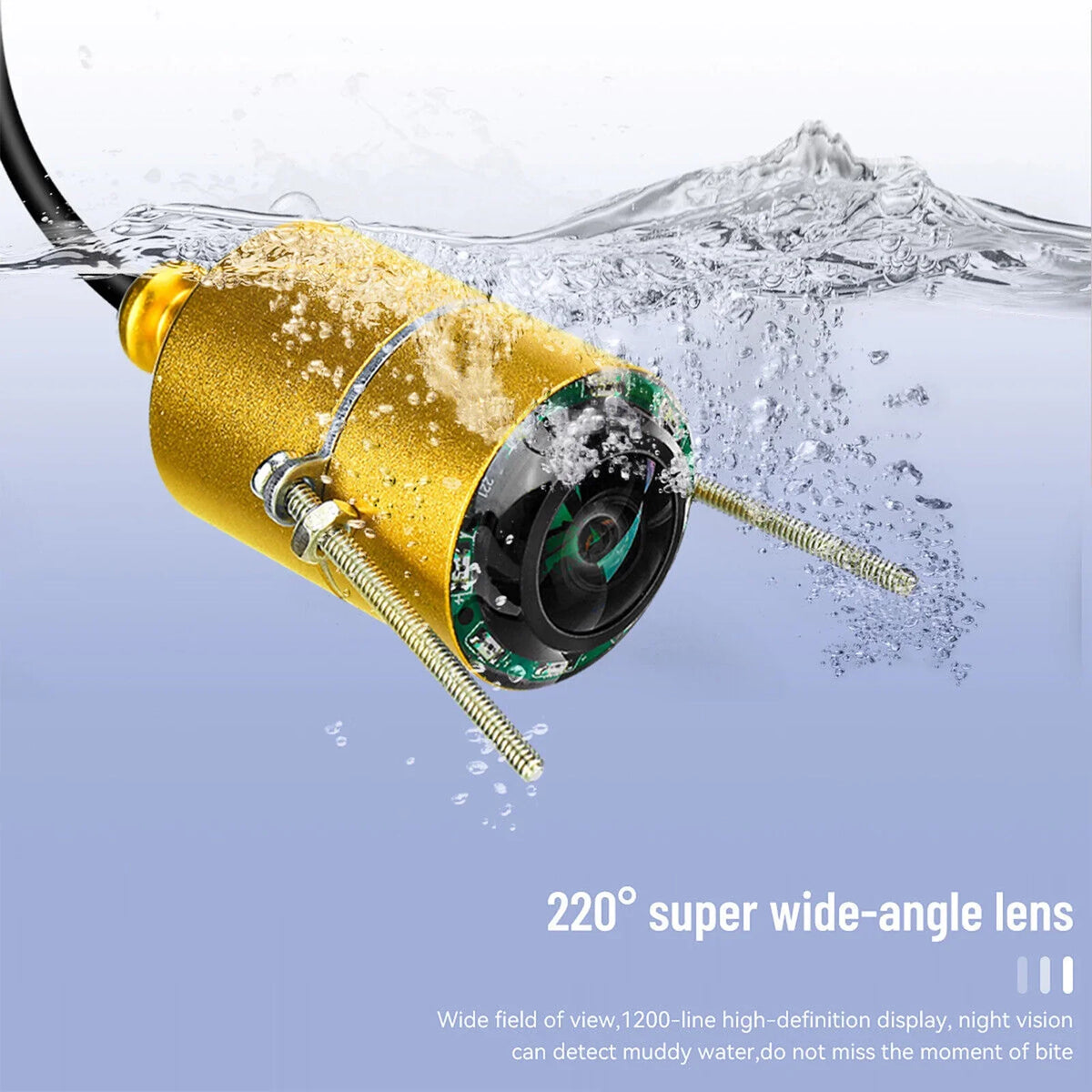 4.3 inch 1000TVL Fish Finder Ice Fishing Underwater Fishing Camera for Ice Sea River Fishing ship