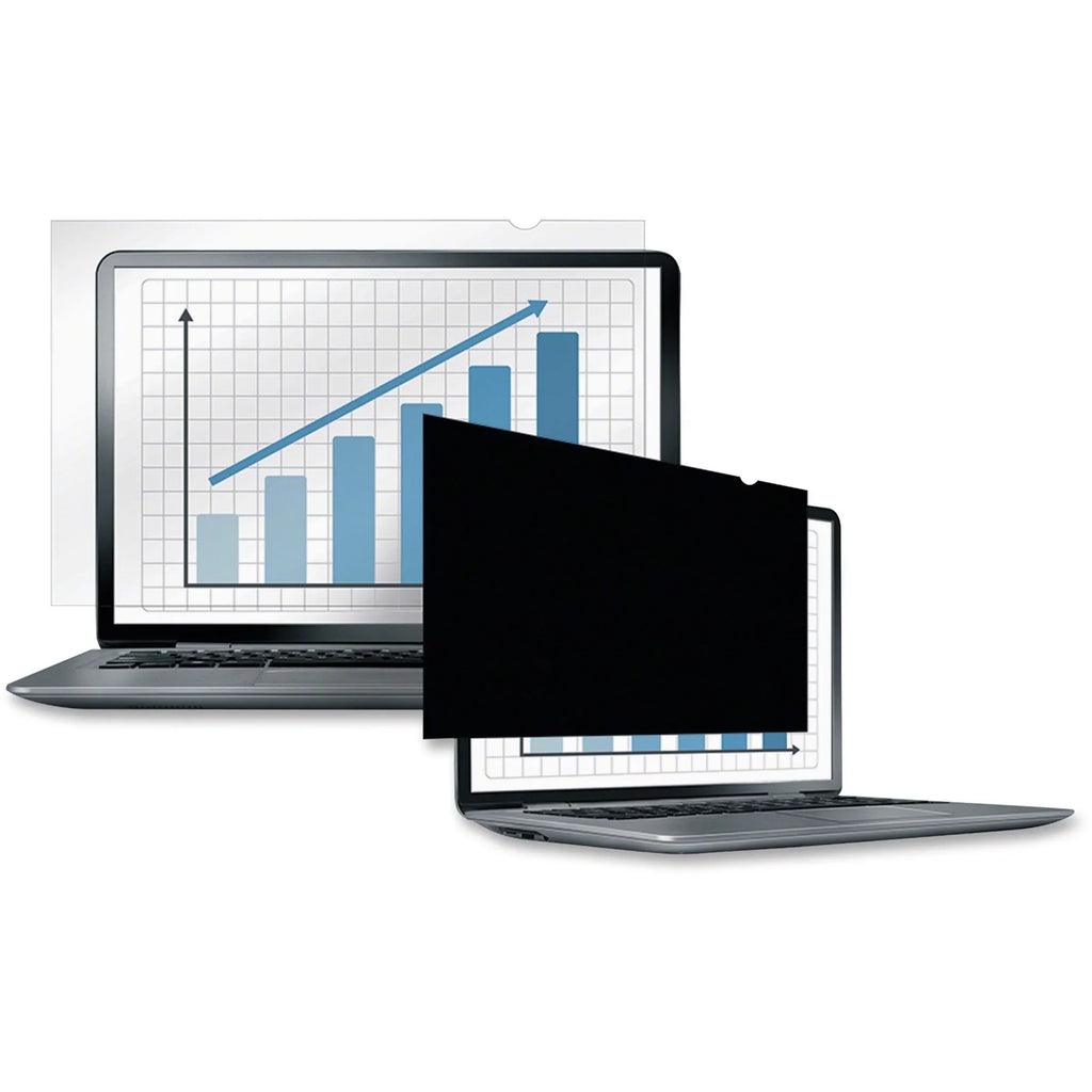 Fellowes PrivaScreen&trade; Blackout Privacy Filter - 13.3" Wide For 13.3" Widescreen LCD MacBook Air - 16:9 - Fingerprint impervious, Scratch protected - Polyethylene - TAA Compliant