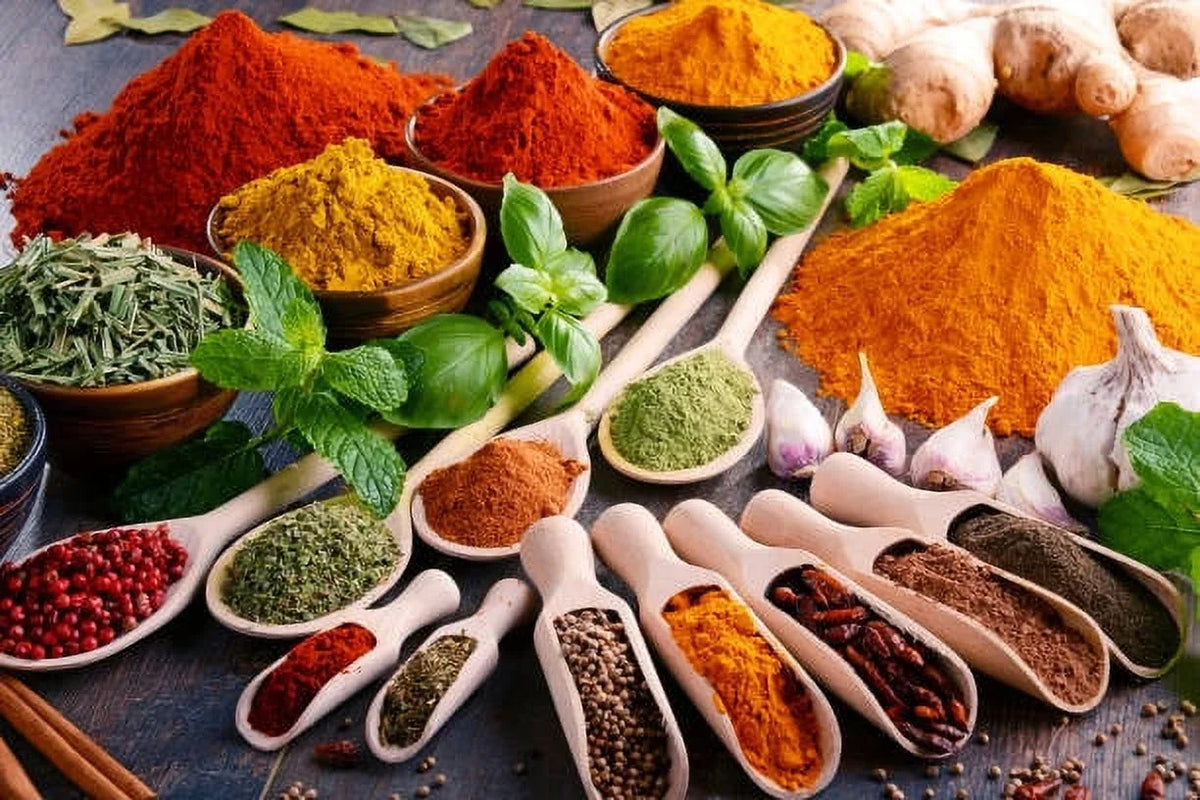 Ultimate Pantry SEASONING, HERB, SPICE and SEASONED SALT Set | 40 Count | Premium | Everything Your Spice Rack Needs | Hand Crafted by June Moon Spice Company