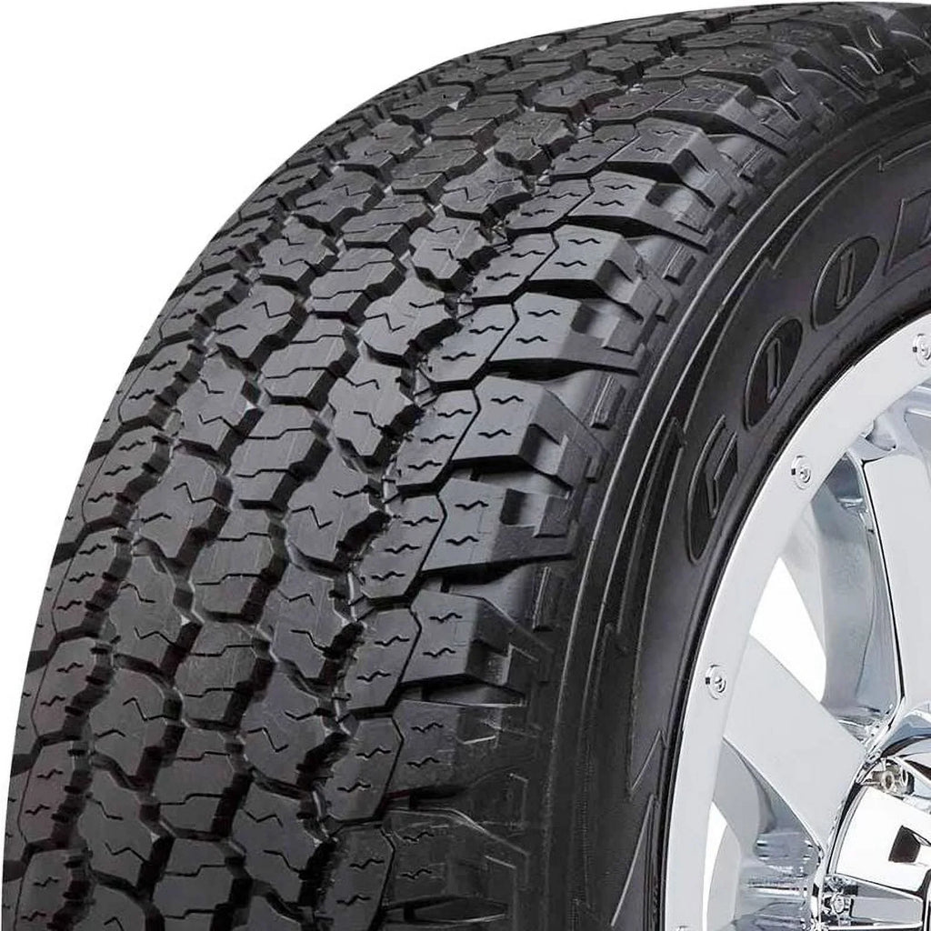 Set of 4 Goodyear Wrangler All Terrain Adventure With Kevlar 235/75R17 109T Truck Tires 758089572 / 235/75/17 / 2357517 Fits: 2004-08  F-150 XLT, 2010-14  F-150 XLT
