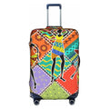 Kll Dancing African Womans Luggage protector Suitcase protector Suitcase Protector-