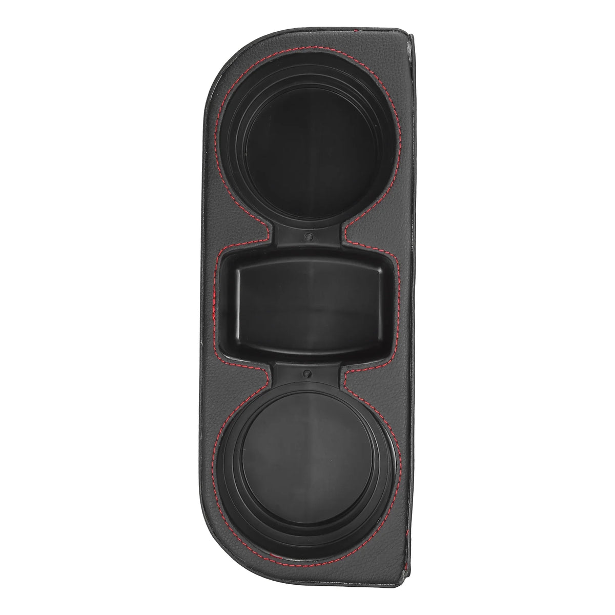 Car Seat Gap Filler Multi-function Cup Holder Car Seat Organizer Console Side Pocket Storage Box Black Red