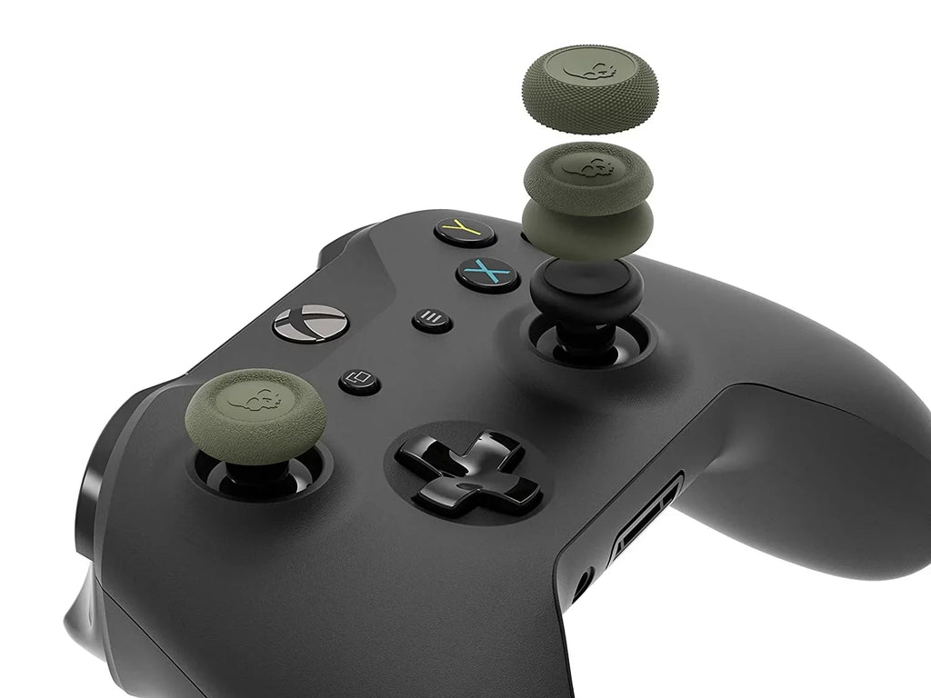 Skin, CQC and FPS Thumb Grips Joystick Cap Analog Stick protector for Xbox Controller- Black, Set of 6 BOLT AXTION Bundle Like New