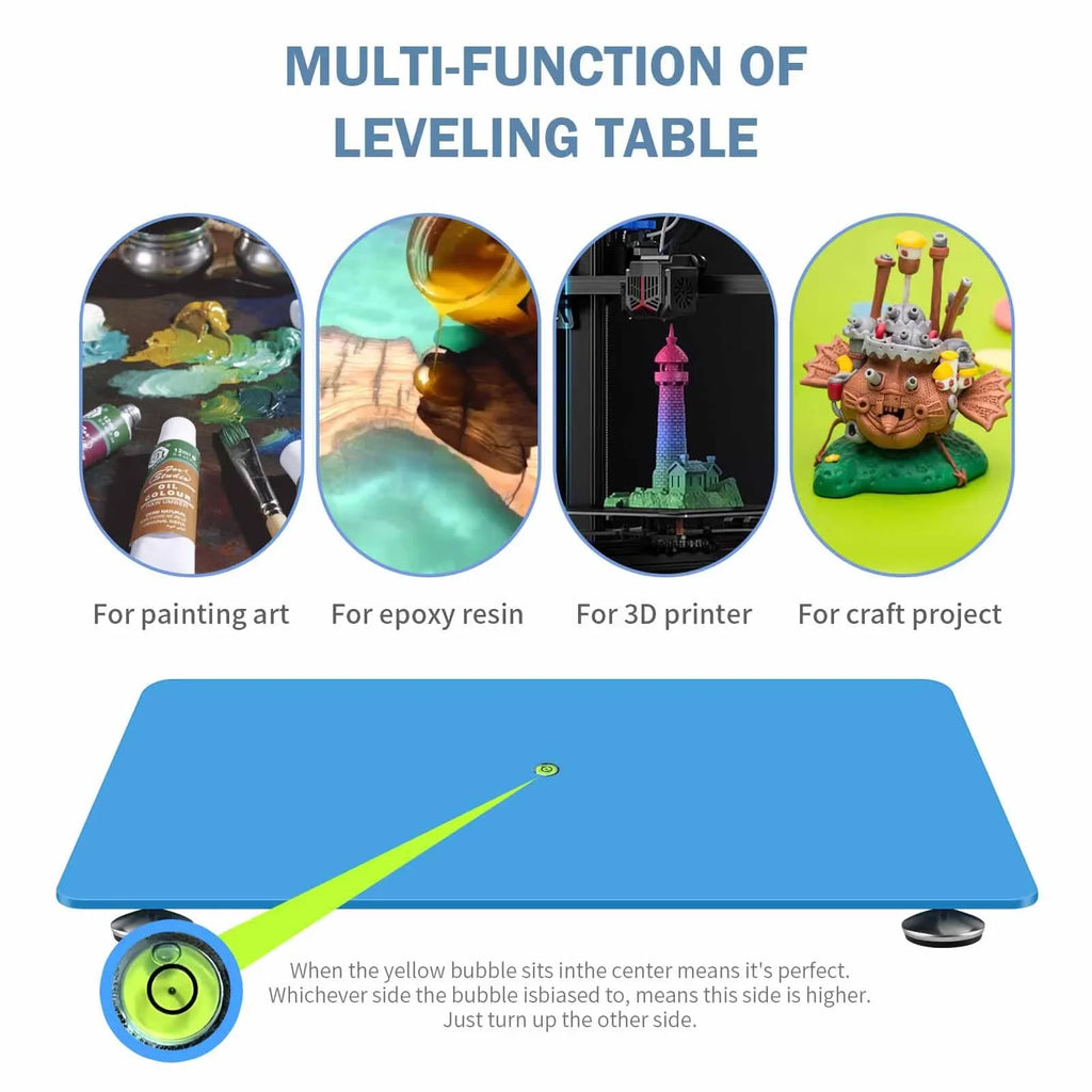 Perfect Resin Supplies & Multipurpose Leveling Table for Flawless Results! #Resi. ResiLevel Pro - The Ultimate 16" x 12" Adjustable Leveling Board for Epoxy Resin & Acrylic Pouring