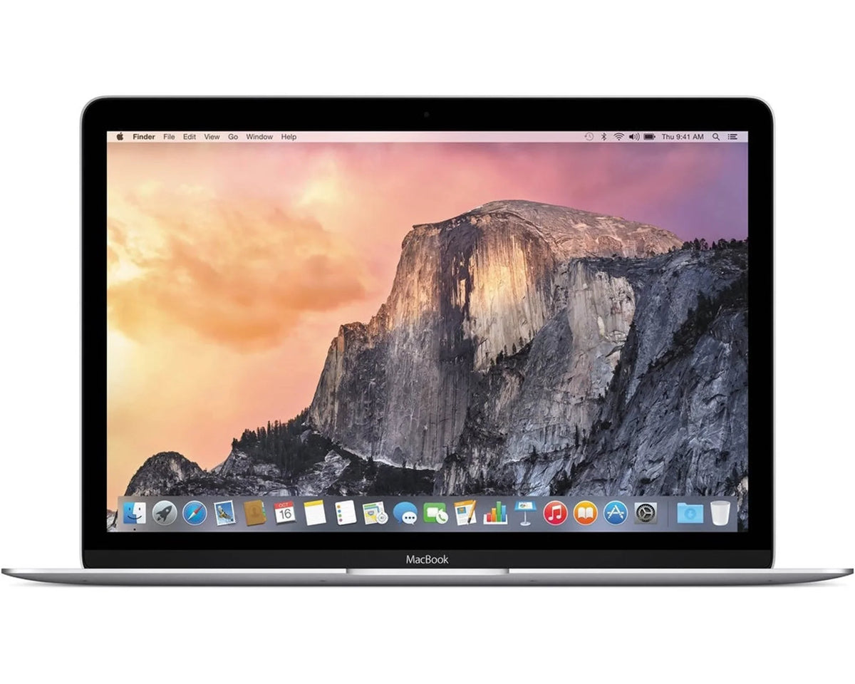 MacBook MF855LL/A 12" 8GB 256GB SSD Core™ m-5Y31 1.1GHz macOS, Silver (Certified Used)