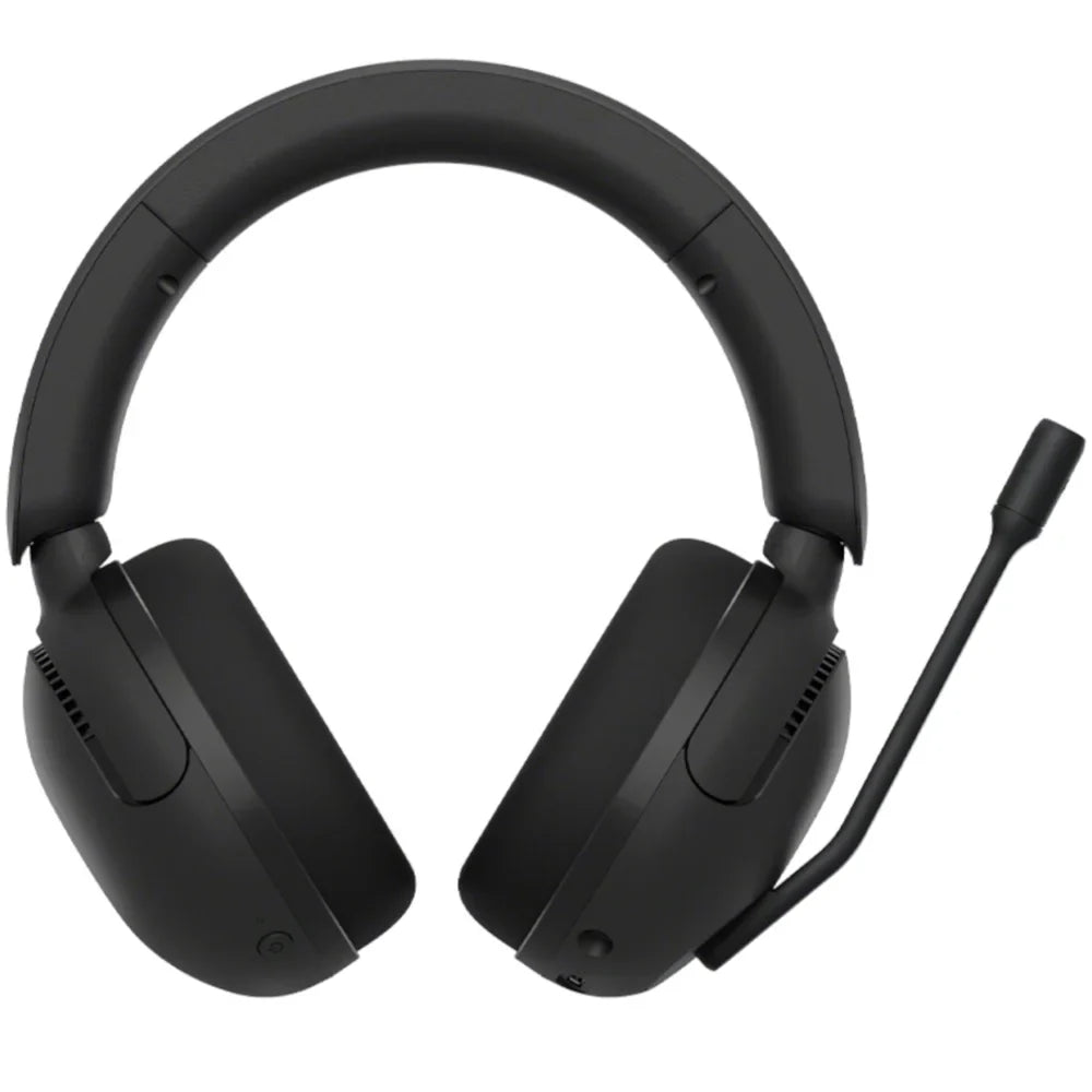 WHG500/B INZONE H5 Wireless Noise Cancelling Gaming Headset, Black Bundle with Deco Gear Pro Audio Headphone Stand, 6 Foot USB-A to USB-C Cable & 2 YR CPS Enhanced Protection Pack