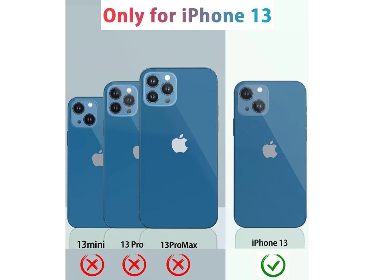 For iPhone 13 Case Waterproof Shockproof Dustproof Full-Body with Built-in Screen Protector,Underwater Full Sealed protector Protective for iPhone 13 6.1 inch