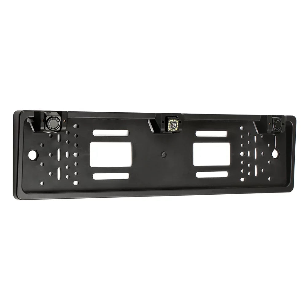 Docooler European License Plate Frame Backup Camera 12 LED Rear View Camera with Reversing  System Parking Sensor