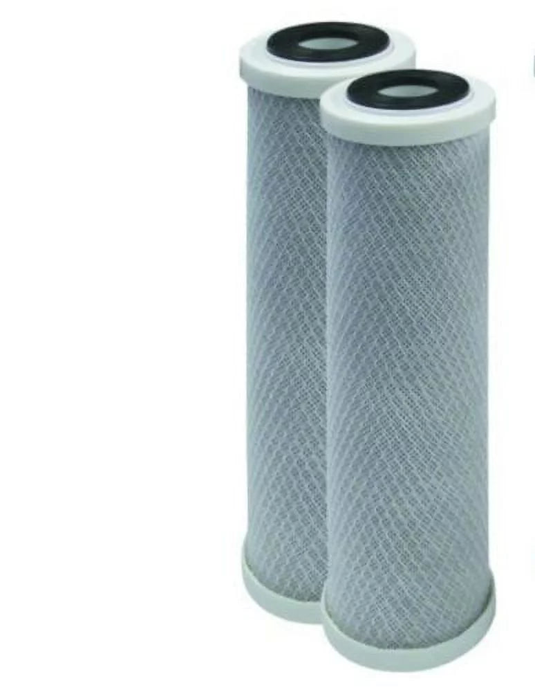 2PK Big Blue 5µm Coconut Shell Carbon Block aqua Filter 20"x4.5"