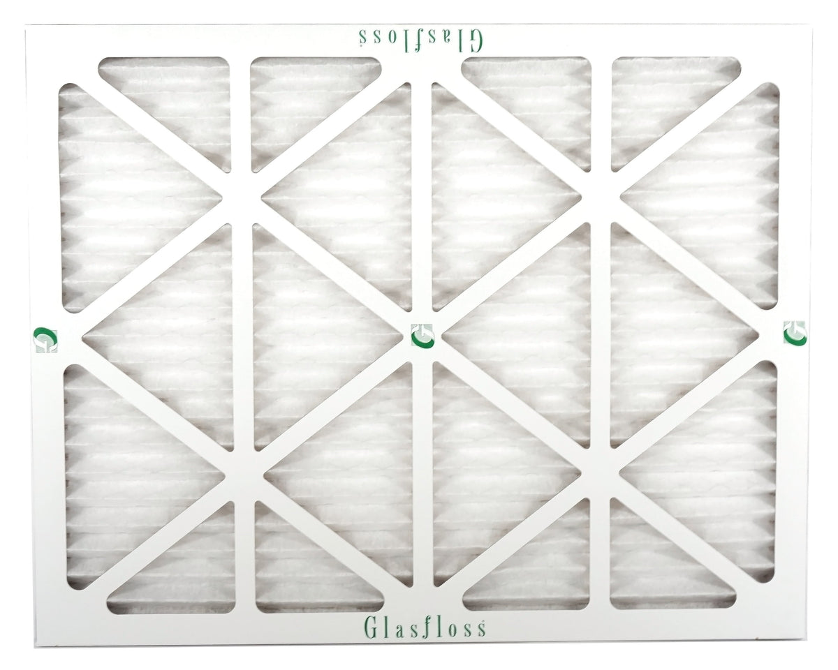 Glasfloss 14x25x1 - MERV 10 -Qty:4 - Furnace Air Filter - Made in USA (Actual Size: 13.5 x 24.5x7/8 inch)