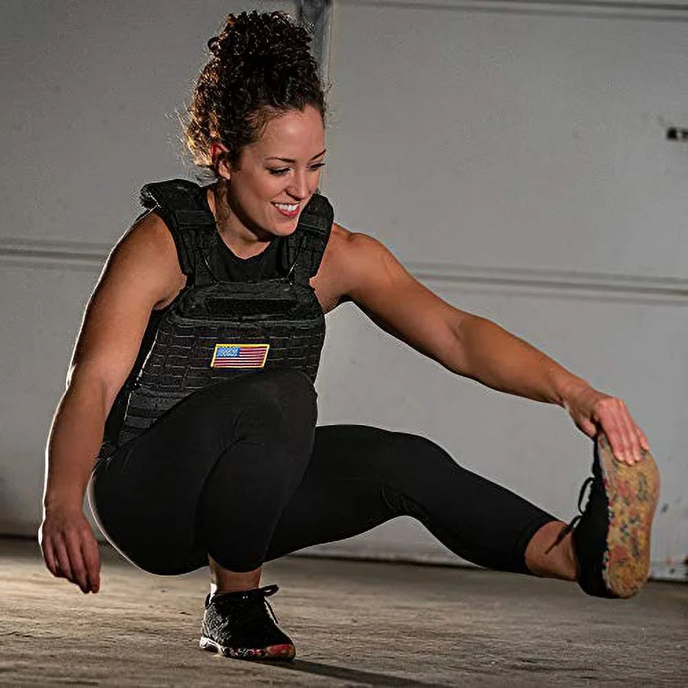 Weight Vest Plates - 8.75 LB Plates Sold In A Pair - 20LB Total Vest Weight - F&F Fitness - matching With Most Vests, Weight Carrier - Crossfit Training – Plates For Weighted Vest Workouts