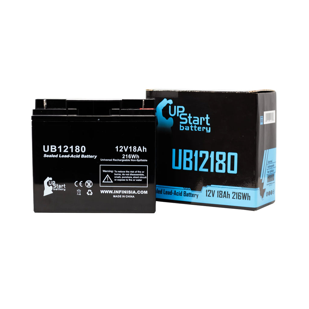 suitable EAGLE PICHER BATTERIES CFMP12V18 Battery - Replacement UB12180 Universal Sealed Lead Acid Battery (12V, 18Ah, 18000mAh, T4 Terminal, AGM, SLA)