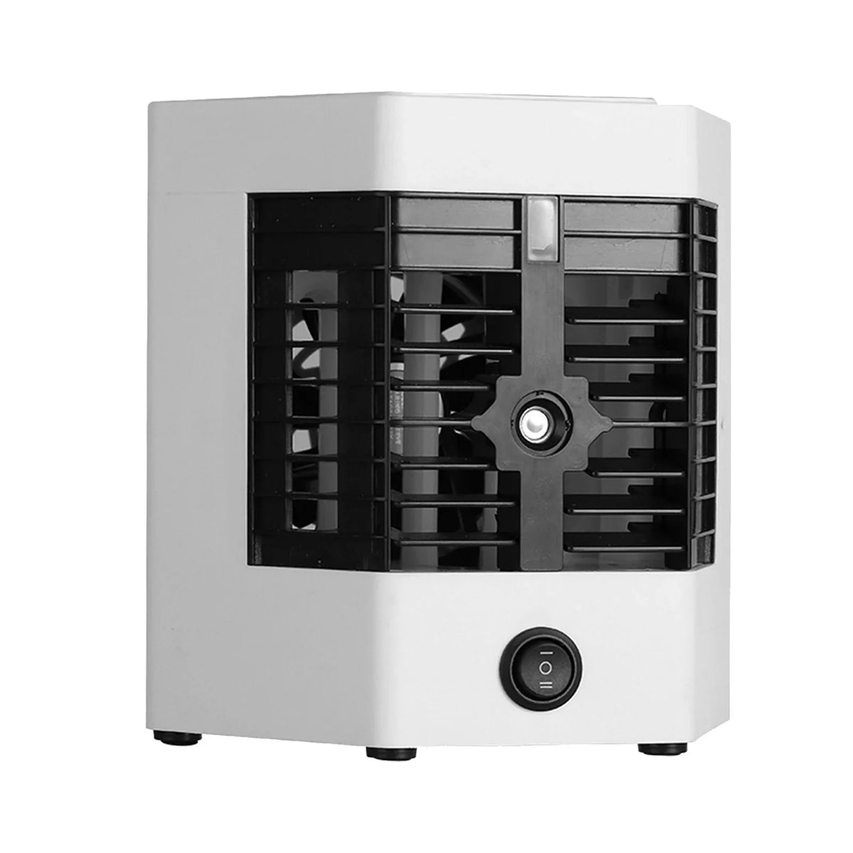 YHAIOGS Mini Portable Air Cooler Personal Space Cooler Easy to Fill aqua and Led Light and Portable Air Conditioner Device Cool Any Space Like Home office