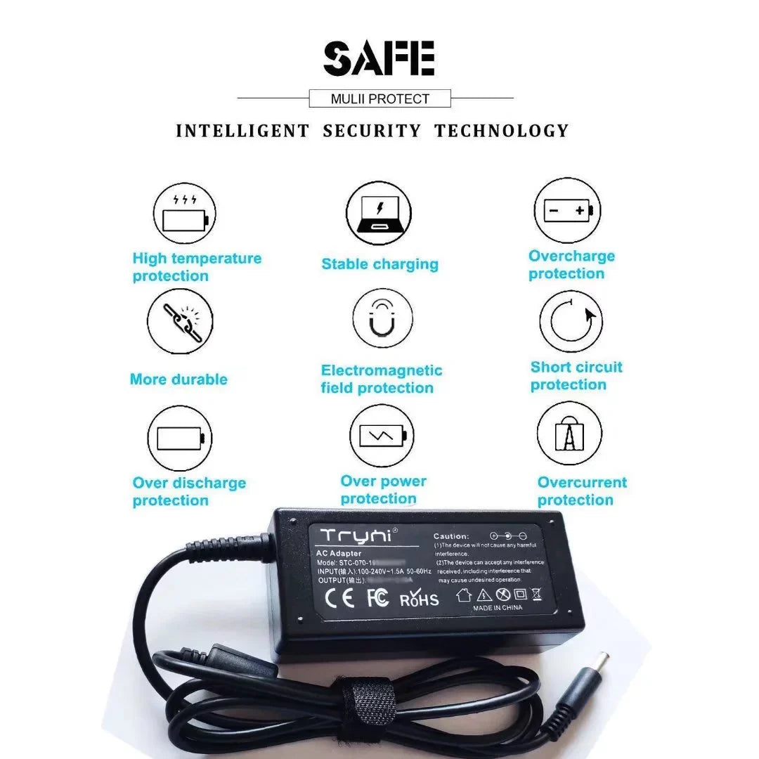 AC Power Adapter for  ZBook 14 G2 15u G2 UltraSlim 2013 Docking Station UltraSlim Dock 2013 US Officejet 100 150 Mobile Printer EliteOne EliteDesk 800 G2 G1 TPC-LA58 Charger Power Cord Supply New