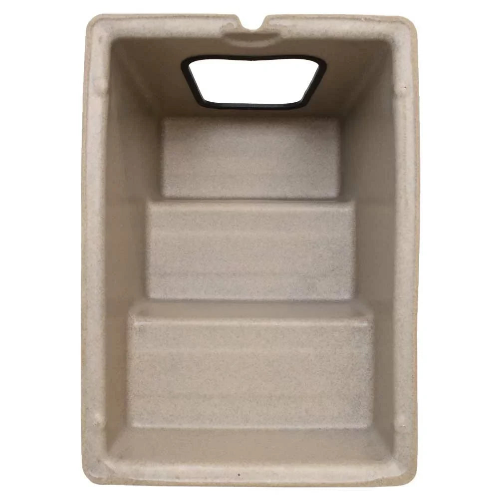 Taylor Made vessel Dock Step 44300 | Triple Tread Sandstone Polyethylene