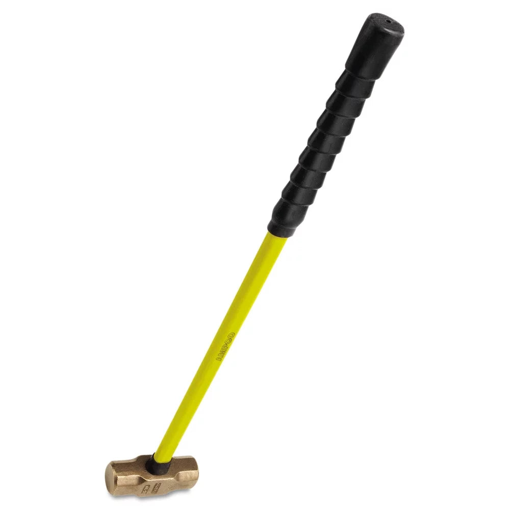 Fiberglass Handled Sledge Hammer. Ampco H-70FG 5 lbs
