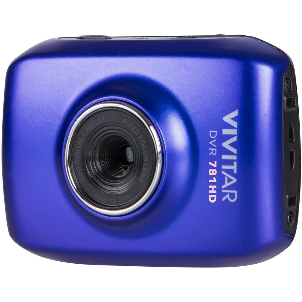 Vivitar DVR781 Pro Series 1.3 Megapixel 1.4" Display Action Camcorder with Accessories