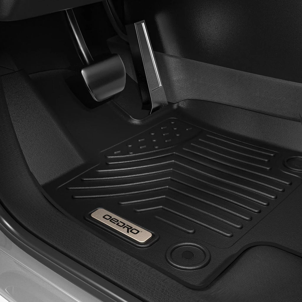 Ledkingdomus Floor Mats for 2019-2024 Subaru Forester 3D TPE Rubber Front & 2nd Seat 2 Row Liner Set All-climate