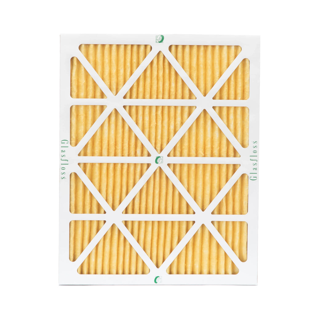 Actual Size: 19-1/2 x 24-1/2 x 7/8. 6 Pack of 20x25x1 MERV 11 Pleated Air Filters by Glasfloss