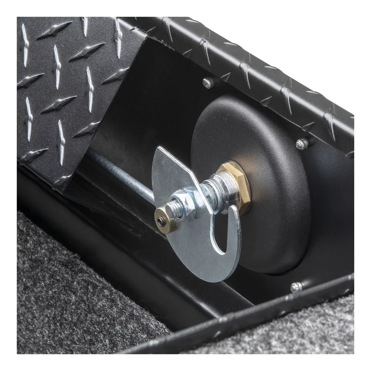 UWS/United Welding Services SL-72-LP-MB-R UWSSL-72-LP-MB-R 72IN SECURE LOCK LOW PRO MATTE BLACK WITH RAIL TOOLBOX