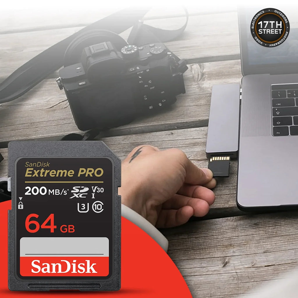 Sigma 24-70mm F2.8 DG DN Art Lens for  E with Professional 1TB External Hard Drive USB-C 3.2 Gen 1, 64GB Extreme PRO UHS-I SDXC Memory Card and Waith Microfiber Cleaning Cloth (Bundle Set)