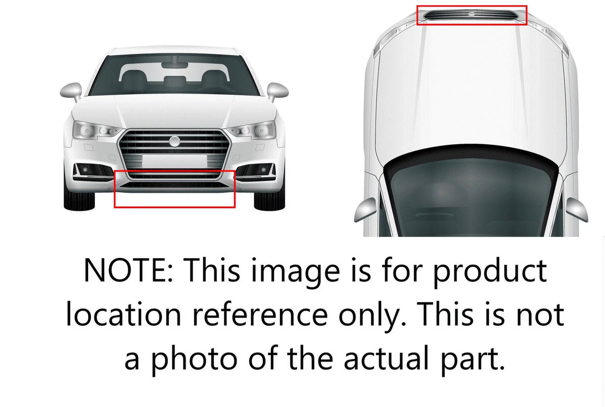 Grille - suitable/Replacement for '18-20  Sienna XLE/Limited - Front Bumper Lower, Black Without Camera Hole - 5310208020