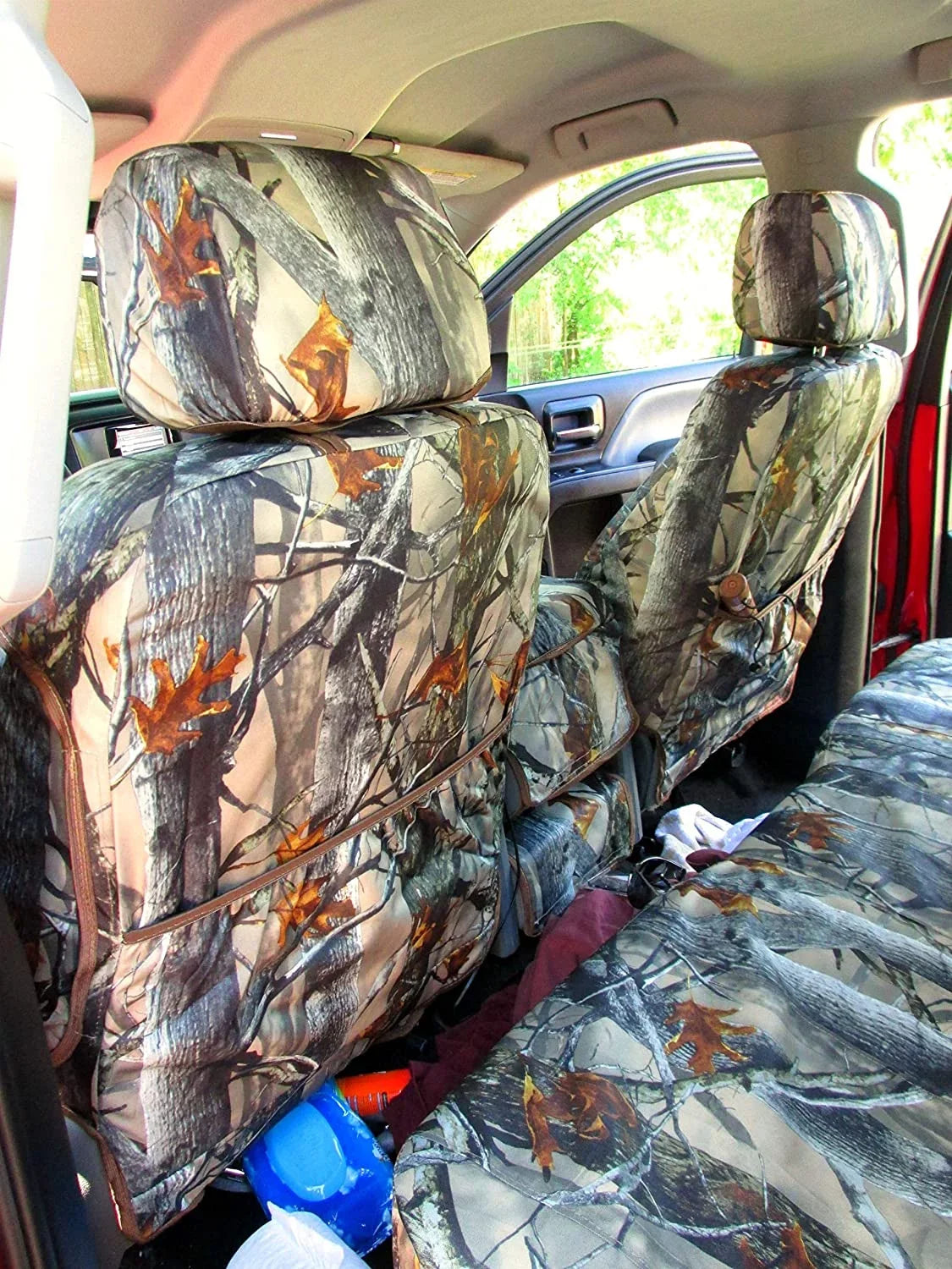 In Camo Endura. C1141 2014-2019 Chevy Silverado Front 40/20/40 Split Bench Seat with Opening Center Console and Non Opening 20 Section Seat Bottom