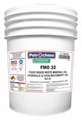 Petrochem Mineral Hydraulic Oil,FG,5 gal,Pail  FOOSAFE FMO 32-005