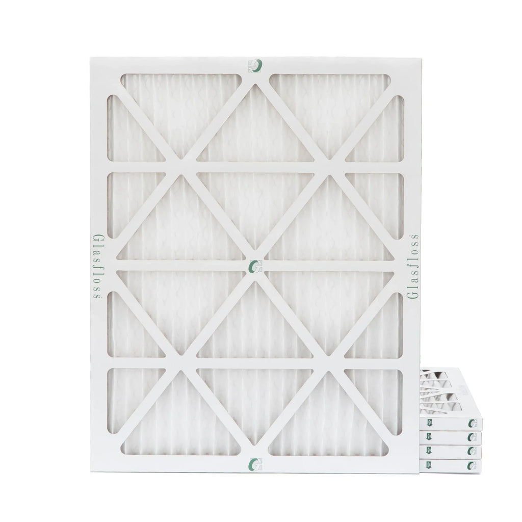( Quantity 5 ) Exact Size: 19-1/2 x 21-7/8 x 7/8. 20x22x1 MERV 10 Pleated HVAC Air Filters by Glasfloss