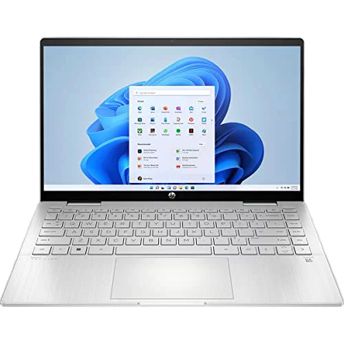 2022 Newest Pavilion x360 2-in-1 Laptop, 12th gen  10-Core i5-1235U, 14" FHD Touchscreen, 8GB DDR4 RAM, 2TB PCIe SSD, Backlit KB, Fingerprint Reader, Windows 11, broag 64GB Flash Stylus