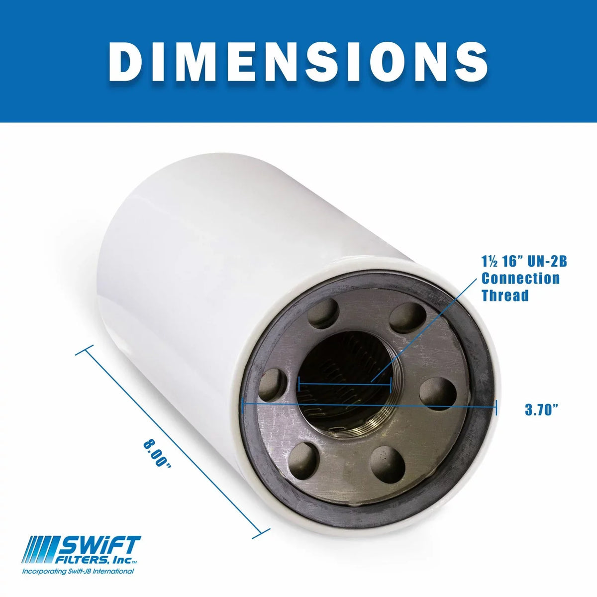 Direct Interchange for FILTER MART F74008K12Bin-On Filter Element Microglass Construction 12 Micron