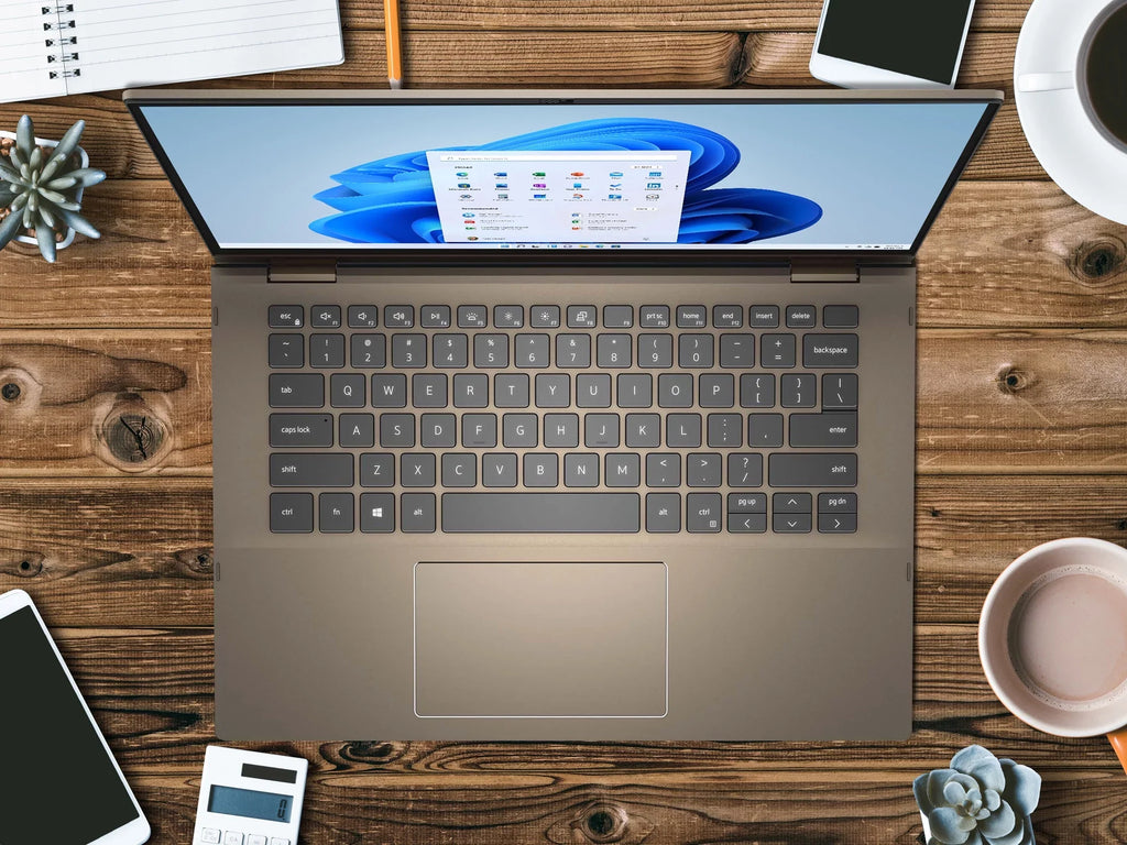 Inspiron i7405 2-in-1, 14" IPS FHD Touch Display, AMD Ryzen 7 4700U Upto 4.1GHz, 16GB RAM, 512GB NVMe SSD, Vega 6, HDMI, DisplayPort via USB-C, Wi-Fi, Bluetooth, Windows 10 Home (i7405-A371TUP)