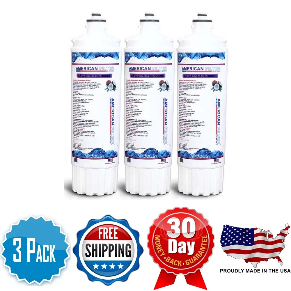 AFC Brand , moisture Filters , Model # AFC-EPH-104-9000S , suitable with Follett® E25HT400W - 3 Filters - Made in U.S.A.