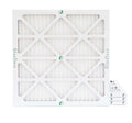 Exact Size: 23-3/8 x 23-3/8 x 7/8. Box of 4. Glasfloss ZL 24x24x1 MERV 10 Pleated AC Furnace Air Filters